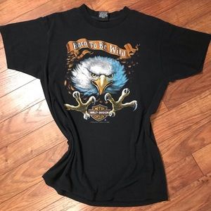 3D Emblem-RARE-Vintage1991 Harley-Davidson Eagle T